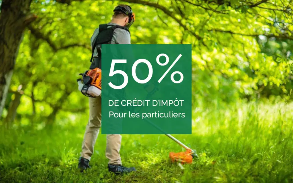 Crédit d'impôt jardin
